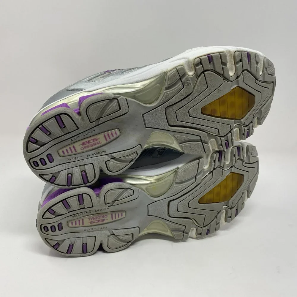 Avia Women's Model 6215 Sneaker Sz 8 1/2 Silver‎